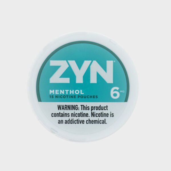 Zyn Menthol 6 mg. 15 Unidades